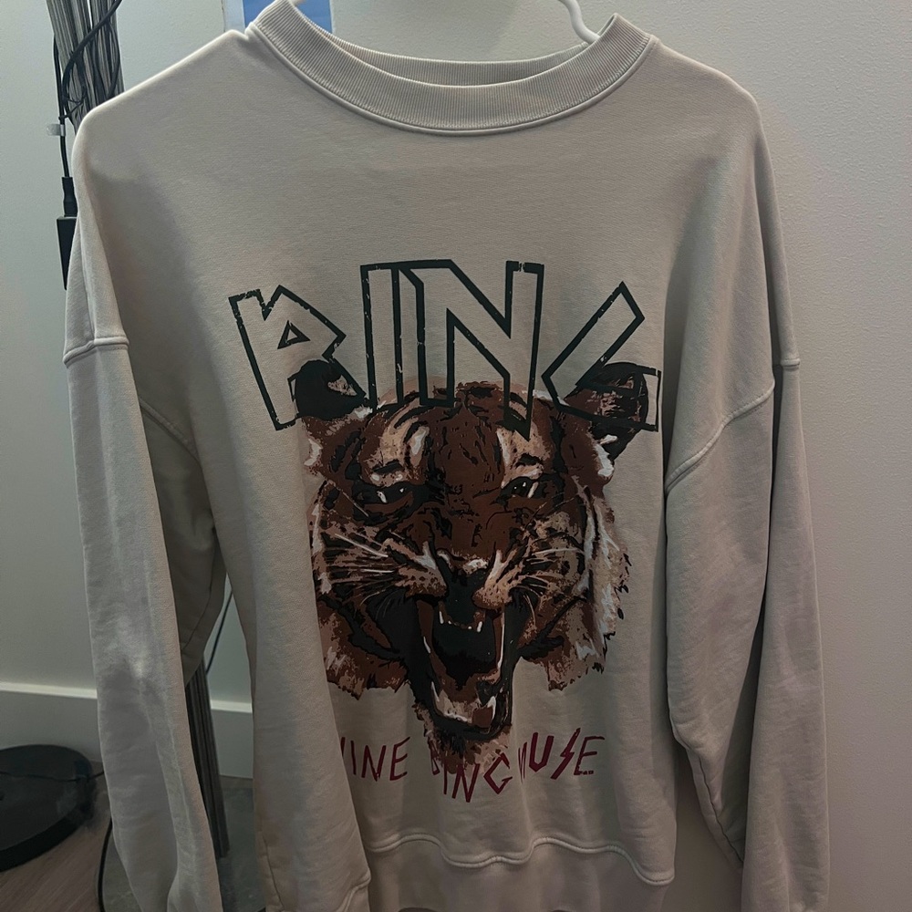 Anine bing sweatshirt tiger